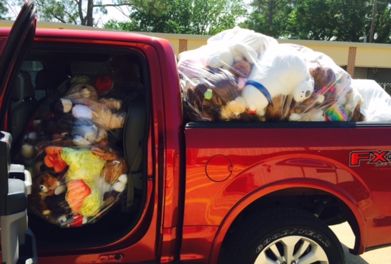 Toys in Truck
